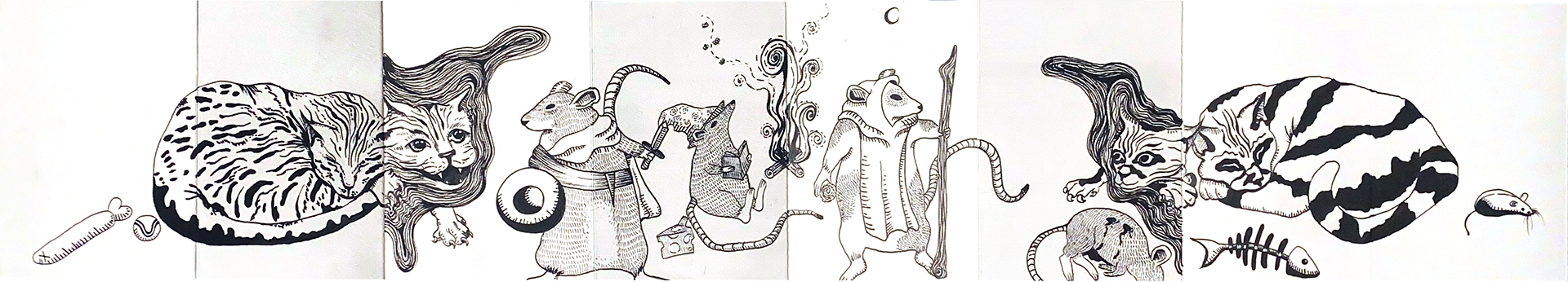 Cats VS Rats 2 unfolded
