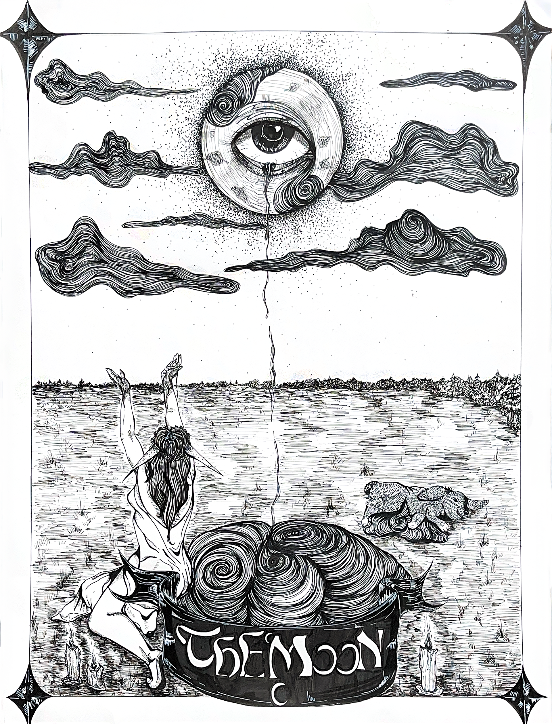 The Moon full artwork